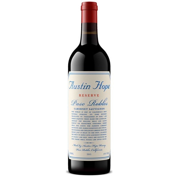 Fine Spirits · Austin Hope, Cabernet Sauvignon Reserve; Paso Robles (2021) · 2021