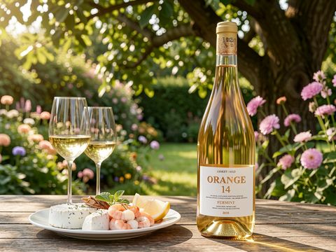 Lenkey · Orange 14 0.75L Natural Orange Wine · 2019