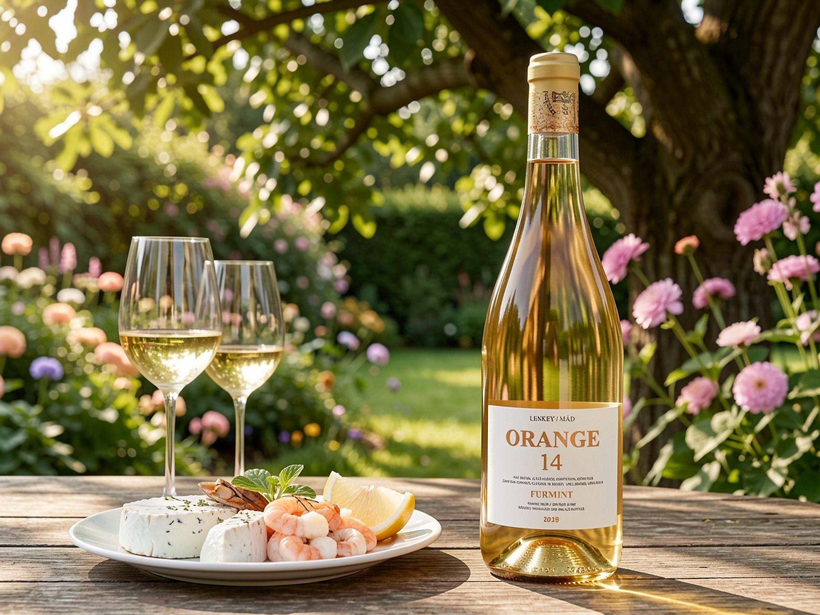 Lenkey · Orange 14 0.75L Natural Orange Wine · 2019